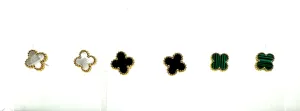 Mini Clover Post Earrings