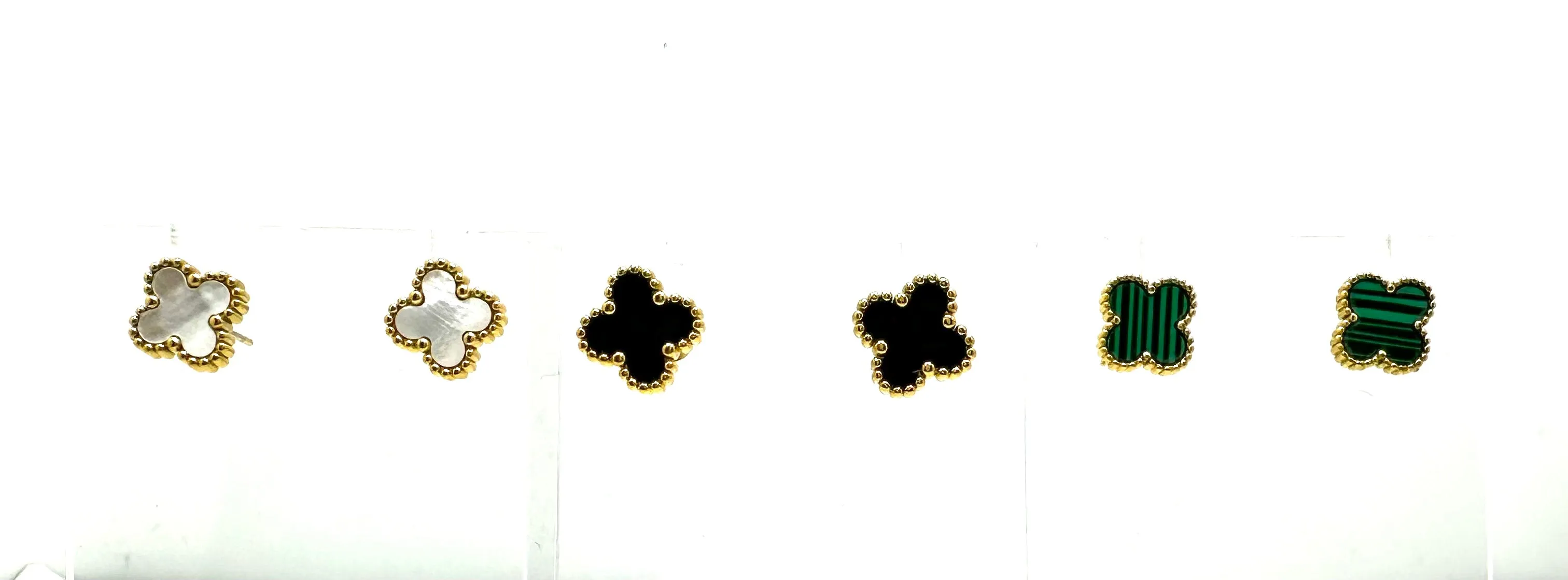 Mini Clover Post Earrings