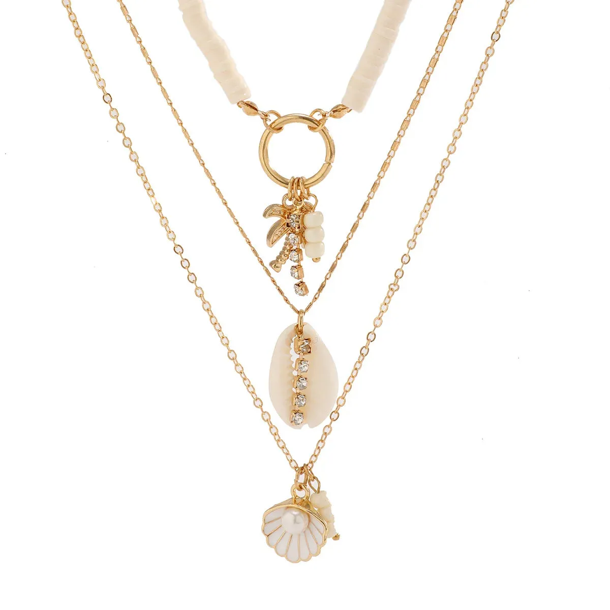 Palm Beach 3 Pc Necklace