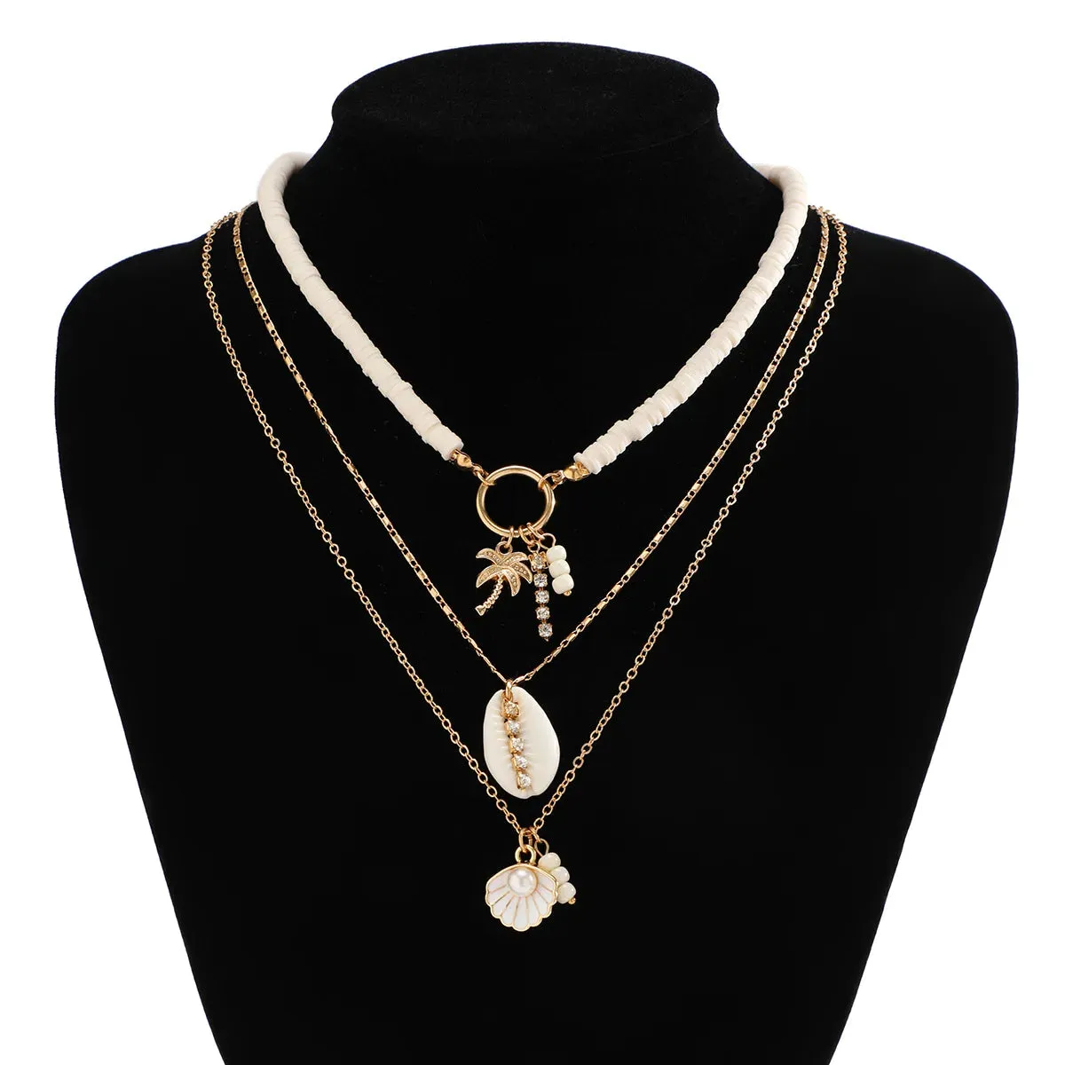 Palm Beach 3 Pc Necklace