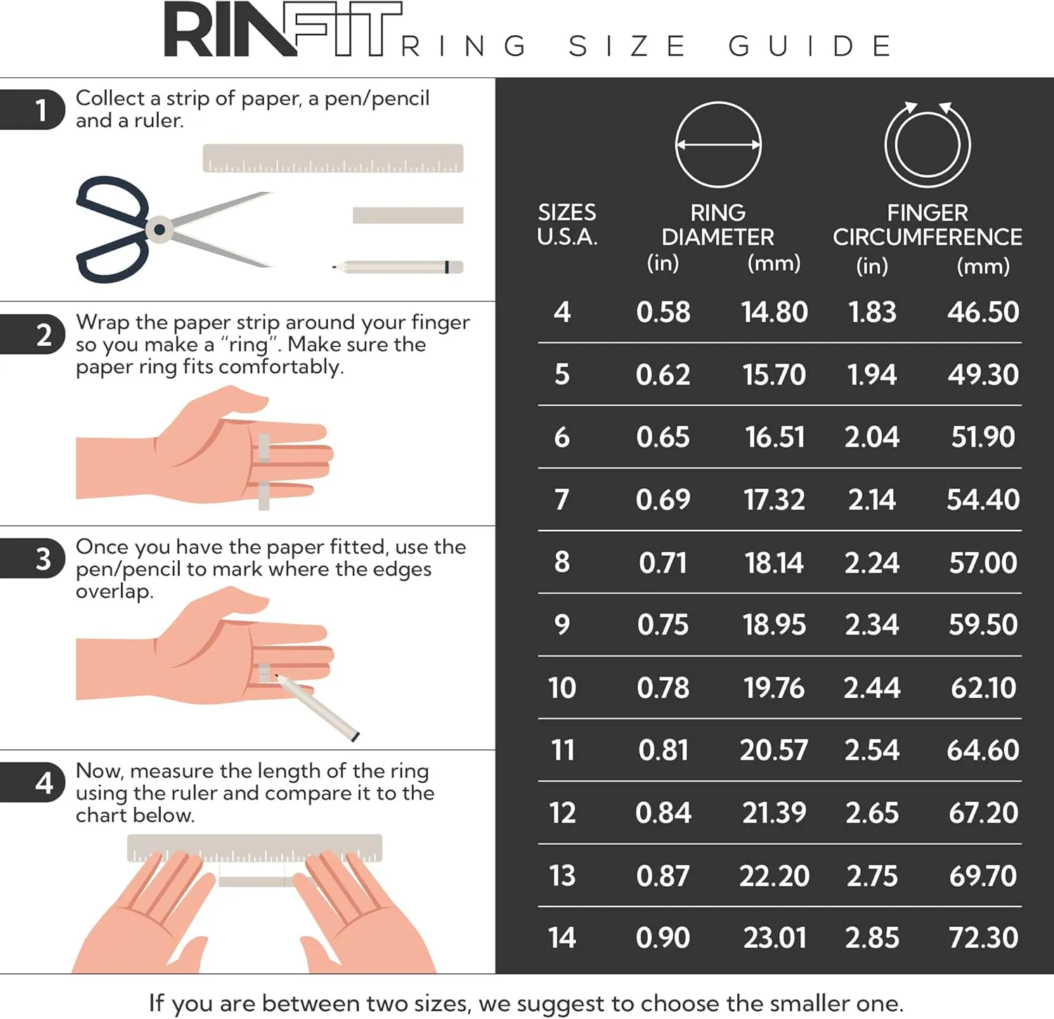 Rinfit Silicone Wedding Band Men - Rubber Ring Men with Stainless Steel Metal Line - MetalBar/SteelLine Patented Design