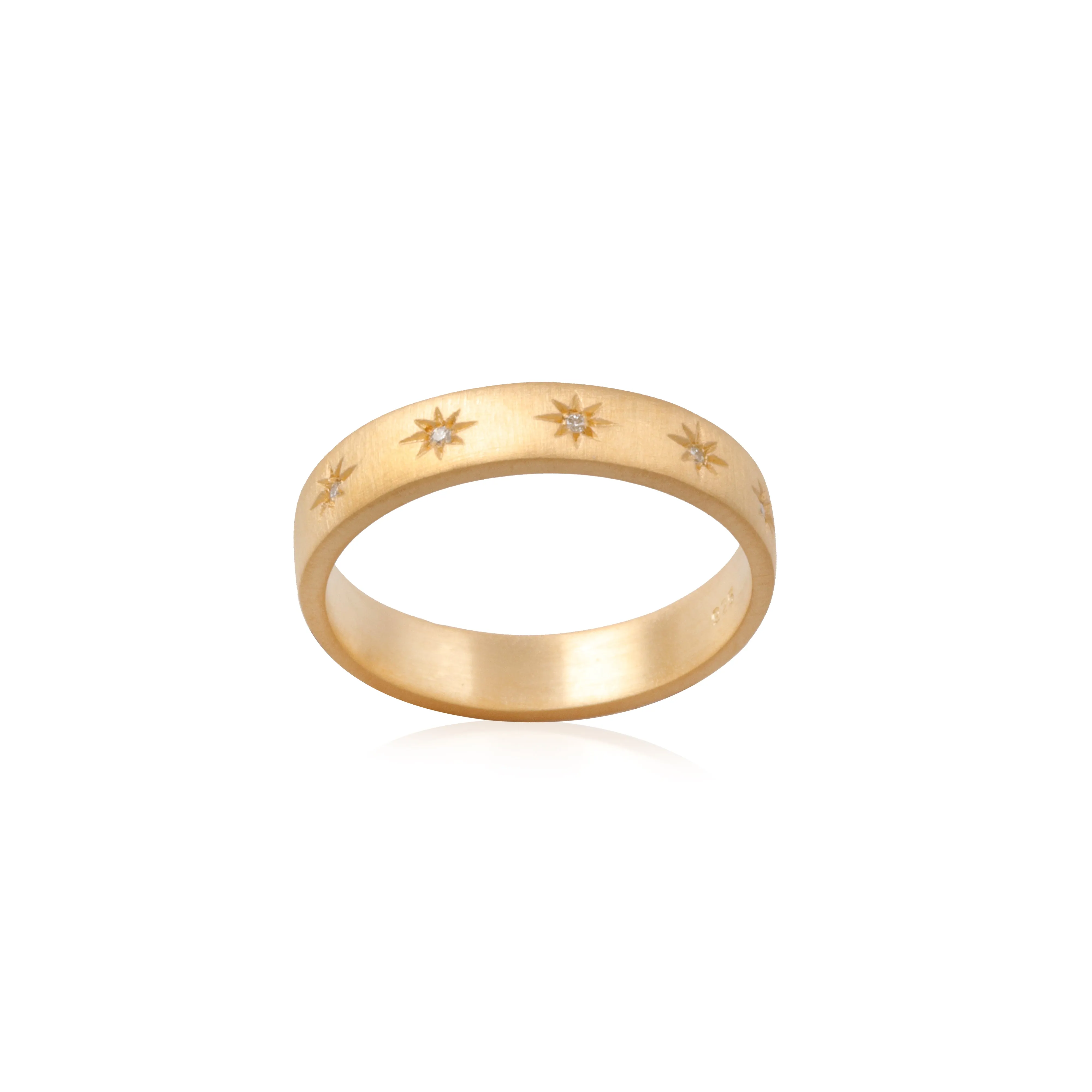 Vama | Iah Ring | Metal-Sterling Silver | Finish-Matt